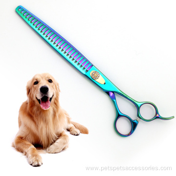 Fishbone Scissors Stainless Steel Pet Cat Grooming Scissors